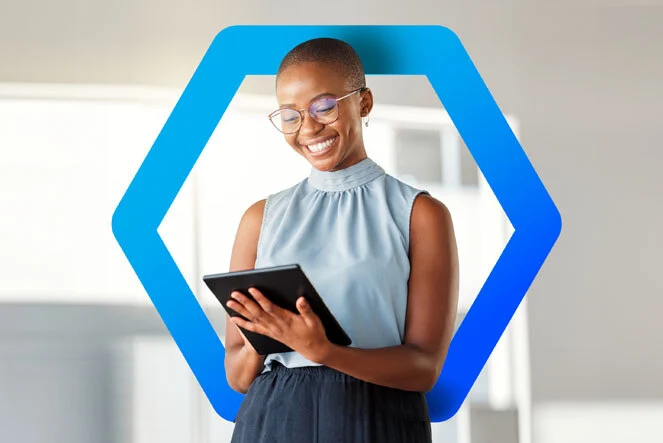 Happy client with streamlined processes